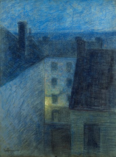 Dusk by Eugène Jansson