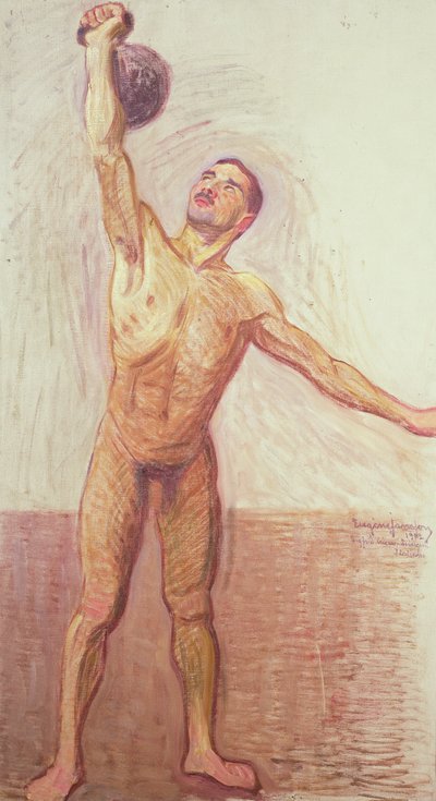 Heavy Weight Lifter, 1912 by Eugène Jansson