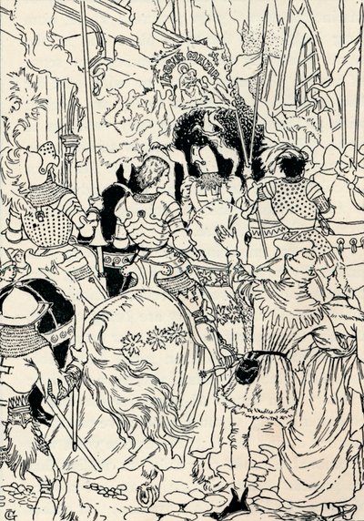 Joan of Arc at Orleans by Eugene Grasset