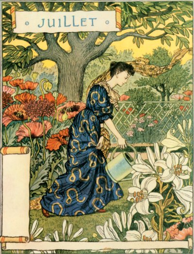 July, 1896 by Eugene Grasset