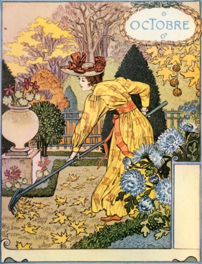 October by Eugene Grasset