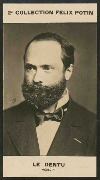 Alfred Le Dentu, Physician by European Photographer