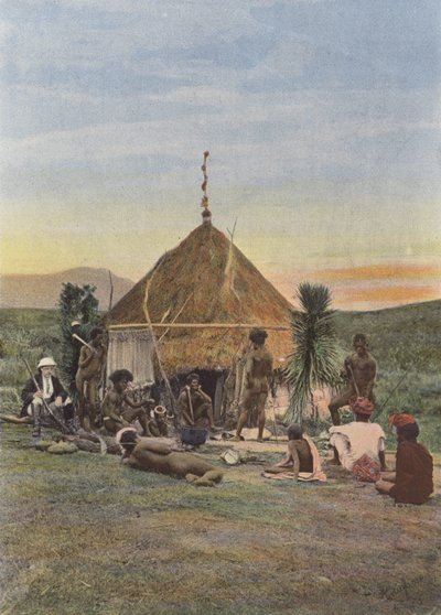 Telegraph Camp near DUarai by European Photographer