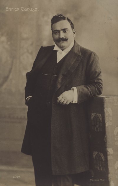 Enrico Caruso by European Photographer