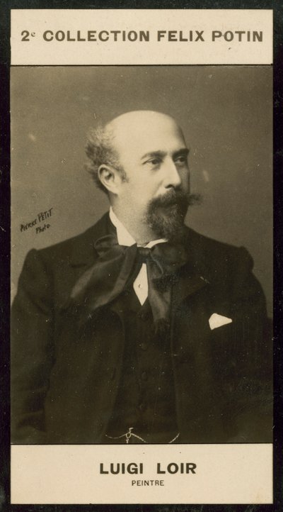 Luigi Loir, Painter by European Photographer