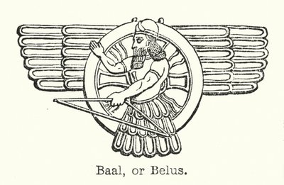 Baal, or Belus by European School