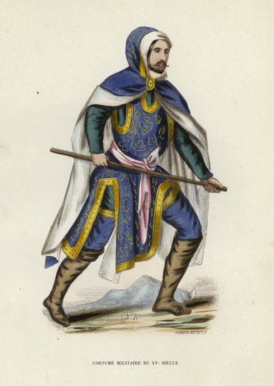 Military Costume of the 15th Century by European School