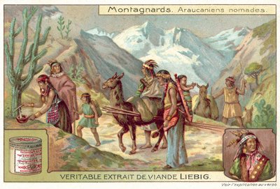 Mapuche nomads by European School