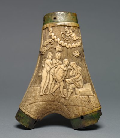 Powder Flask, c.1550-80 by European School