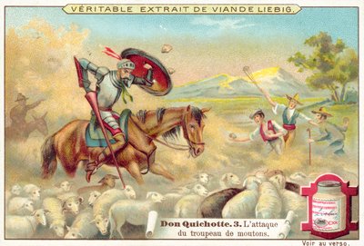 Scene from Don Quixote by European School