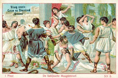 The Rape of the Sabine Women by European School