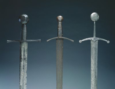 Three swords by European School