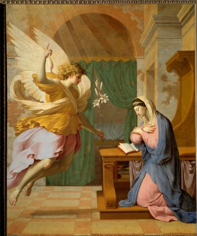 The Annunciation by Eustache Le Sueur
