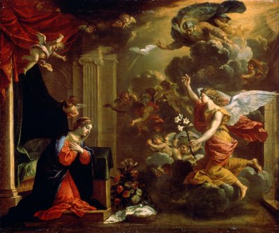 The Annunciation by Eustache Le Sueur
