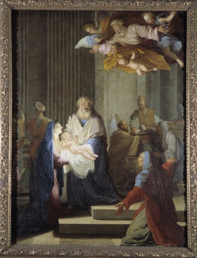 The Presentation at the Temple by Eustache Le Sueur
