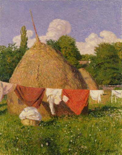 Haystacks by Evany Grunwald Bela