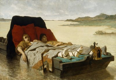 The Sons of Clovis II by Evariste Vital Luminais