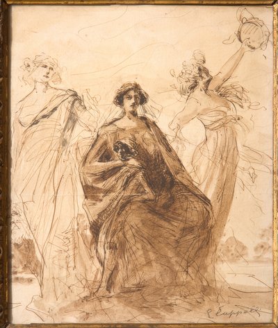Sketch for the Forever Club by Evaristo Cappelli