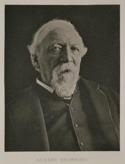 Portrait of Robert Browning, c.1889 by Eveleen Myers