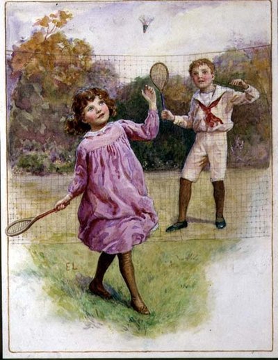 A Game of Shuttlecock by Eveline Lance