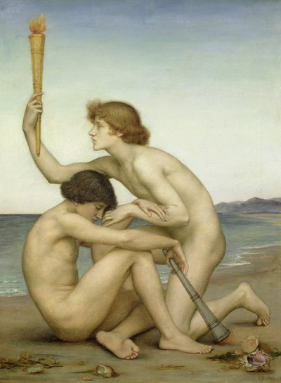 Phosphorus and Hesperus, 1881 by Evelyn De Morgan