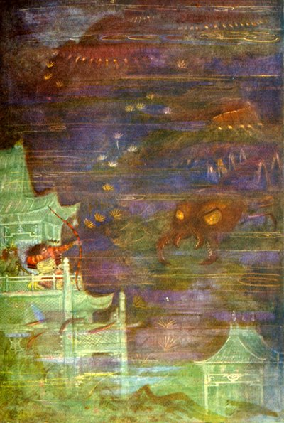 Hidesato and the Centipede by Evelyn Paul