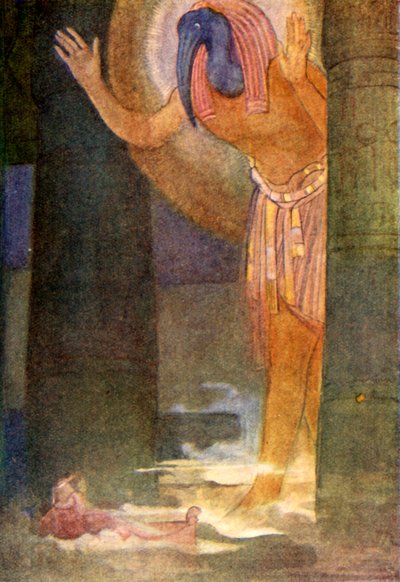 Thoth and the Chief Magician, 1915 by Evelyn Paul