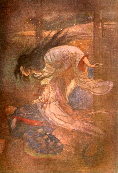 Yuki-Onna, the Lady of the Snow, 1912 by Evelyn Paul