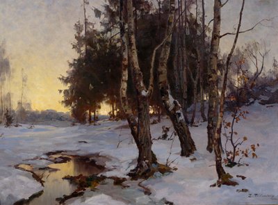 Winter Landscape by Even Ulving