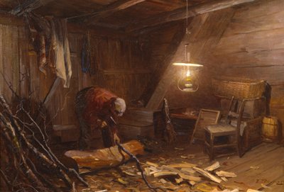 Woodcutter by Even Ulving