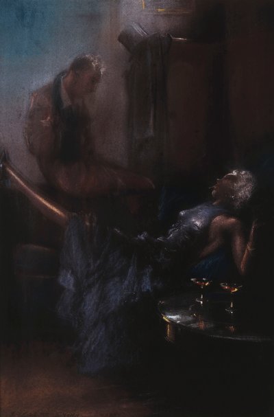 After the Performance by Everett Shinn
