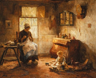 Afternoon Pastimes by Evert Pieters