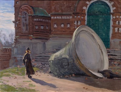 The Ruination of Church Bells by Evgeni Ivanovich Stolitsa