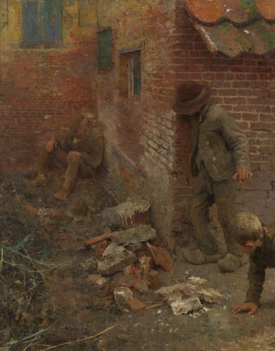 The Idiot by Evrard or Evert Larock