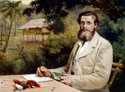 Alfred Russel Wallace by Evstafieff Evstafieff