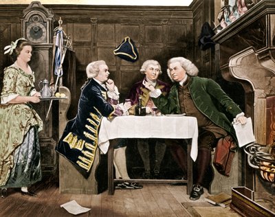 Dr Johnson, Goldsmith and Boswell by Eyre Crowe