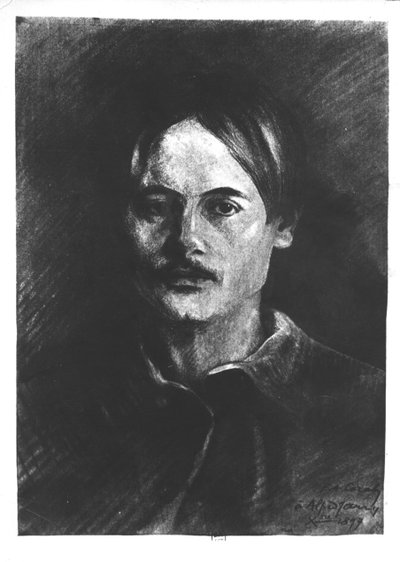 Portrait of Alfred Jarry, 1899 by F.A. Cazals