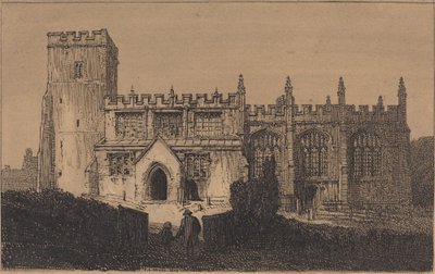 North Marston Church by F.L. Griggs