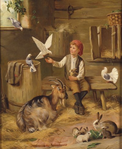 Farmyard Friends by F. Hunt