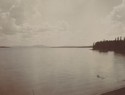 Yellowstone Lake, 1880s by F. Jay Haynes