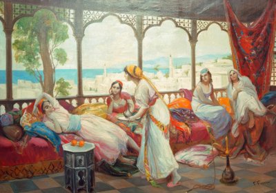Harem Scene by Fabio Fabbi