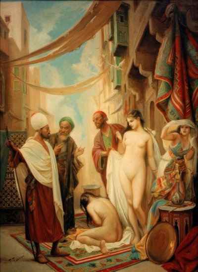 Slave Market (Selection of a Slave) by Fabio Fabbi