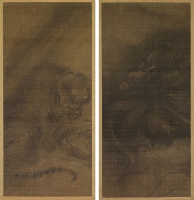 Dragon; Tiger by Fachang Muqi