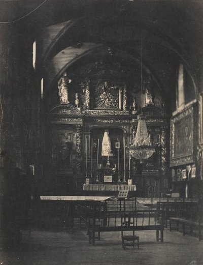 Church Interior, c. 1855 by Farnham Maxwell Lyte