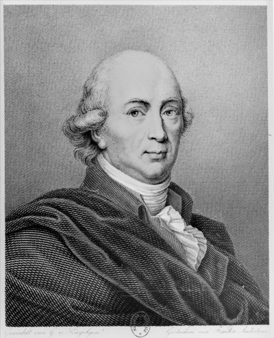 Portrait of Johann Gottfried Herder by Faustino Anderloni