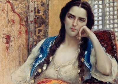 My Daughter Mafalda by Fausto Zonaro