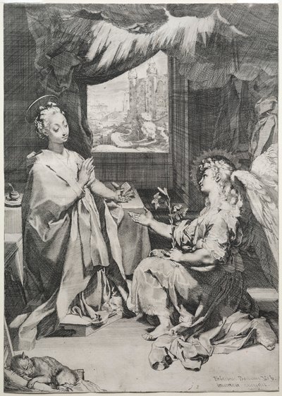 The Annunciation by Federico Barocci