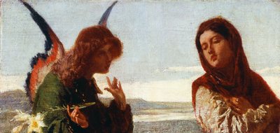 The Annunciation by Federico Faruffini