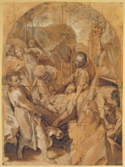 The Entombment by Federico Fiori Barocci or Baroccio