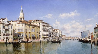 The Grand Canal, Venice by Federico del Campo